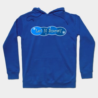 Blue Snow Hoodie